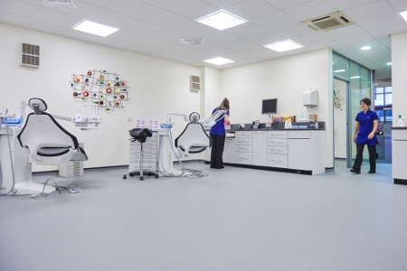 Polysafe Verona PUR brings smiles all round to dental practice