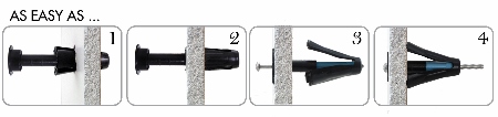 Ponte Giulio introduces strongest plasterboard fixing in the world