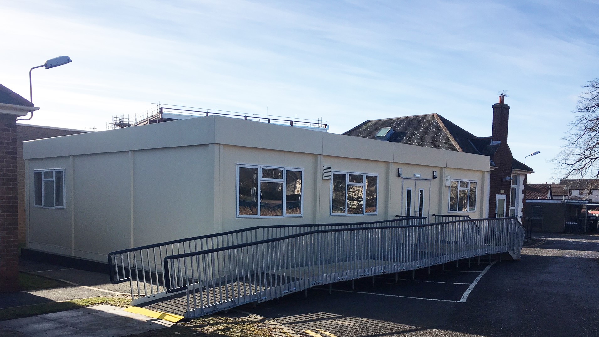 Portakabin provides interim physiotherapy suite at Roodlands Hospital
