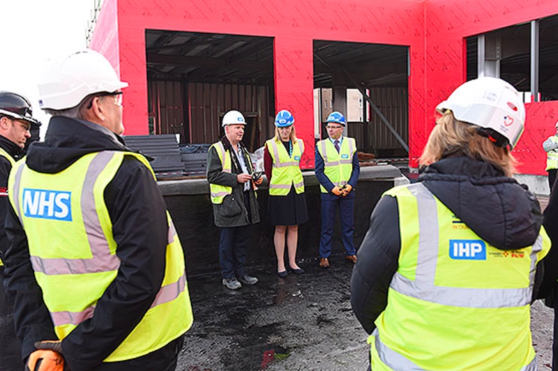 Portsmouth Emergency Department tops out