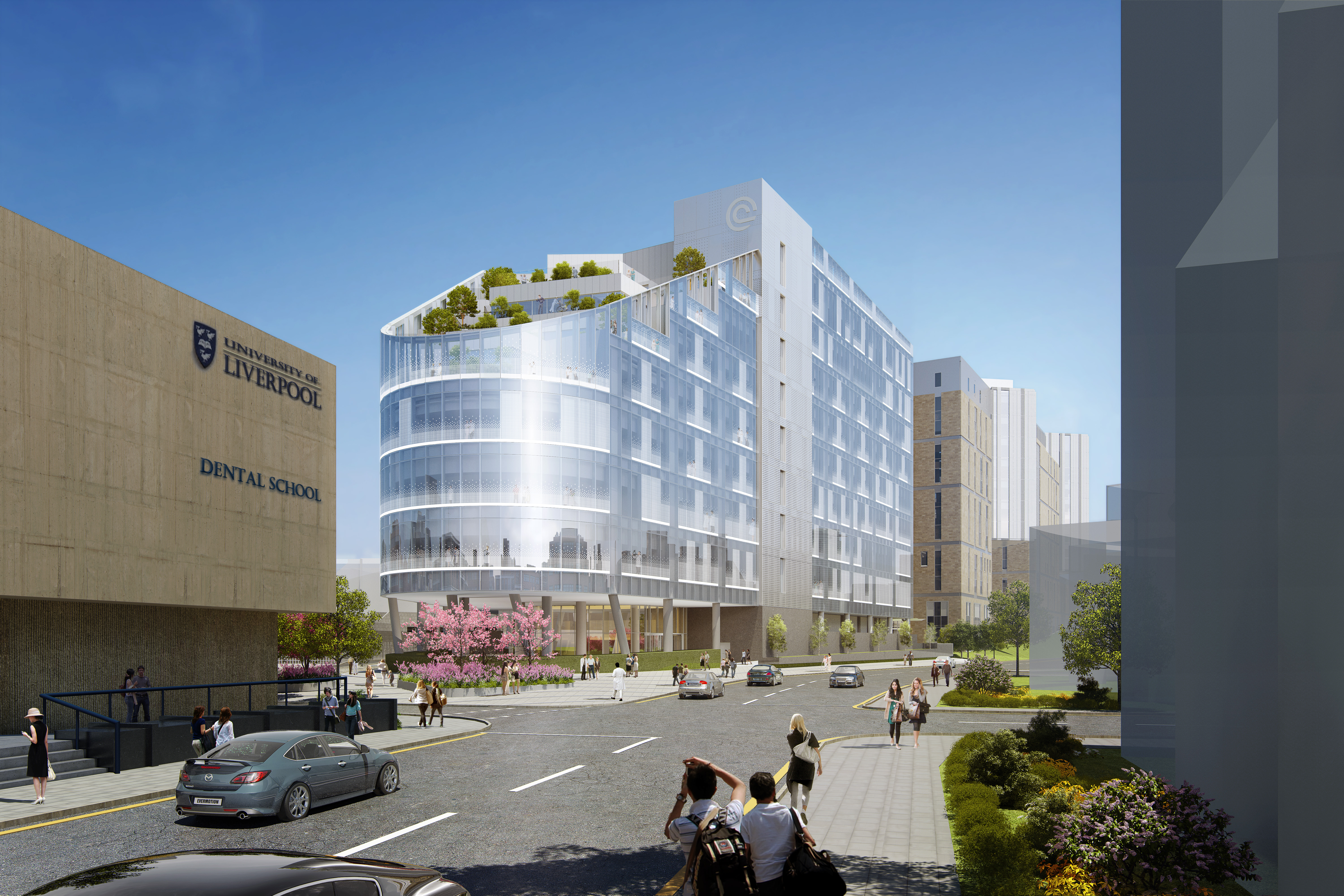 Post-tensioning provides the right solution for complex cancer centre