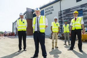 Prime Minister visits new medical centre ahead of Autumn opening