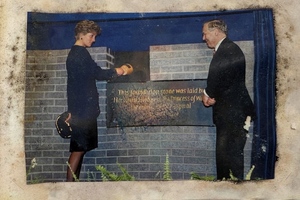 Princess Diana's 34-year time capsule is dug up at £300m hospital build