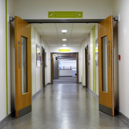 Protecting fire compartmentation in hospitals and care homes
