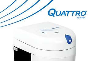 Quattro by Haigh – the latest in bedpan disposal systems