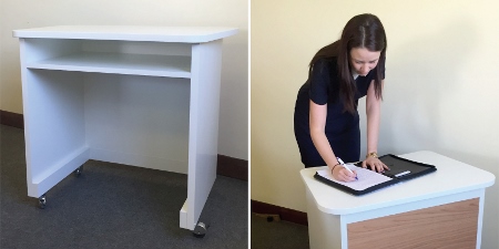 Queen Alexandra Hospital fits out entire site with new mobile writing desks