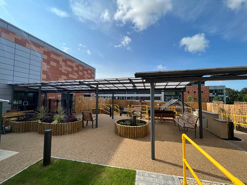 Queen Alexandra Hospital’s rehabilitation garden