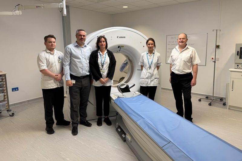 Radiology team welcomes first patients at Royal Bournemouth Hospital’s BEACH building