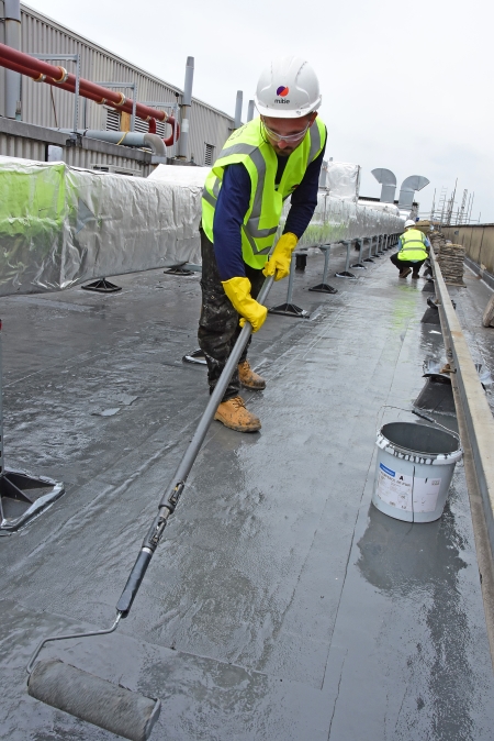 Revamp brings new roof to London Hospital