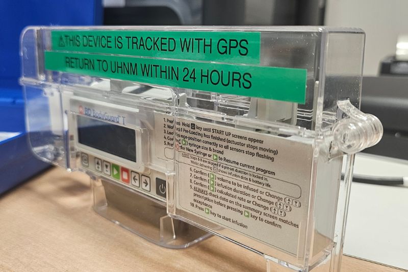 RFiD Discovery rolls out GPS tracking for infusion pumps in NHS hospitals