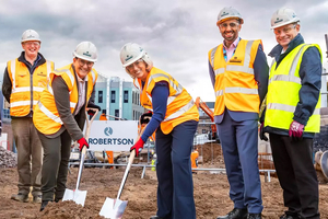 Robertson breaks ground on ‘largest NHS scheme of its kind’