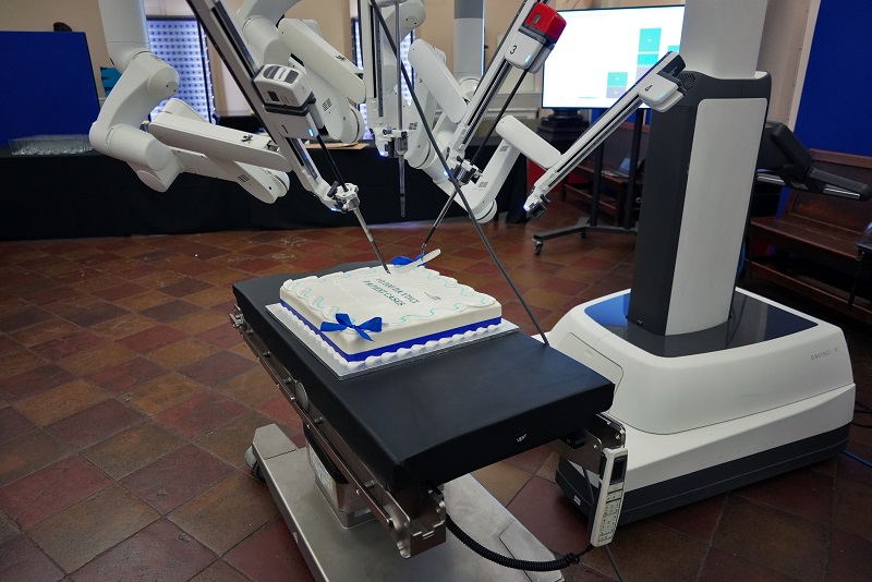 The trust currently has five da Vinci systems in use