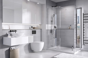 Roman launches Lumin8 Curved Wetroom Panel 