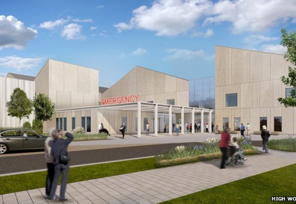 Roofing and cladding contract for new Scottish hospital awarded