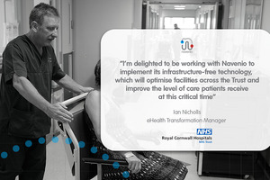 Royal Cornwall NHS chooses Navenio’s location technology