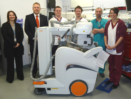 Royal Lancaster Infirmary installs Carestream mobile X-ray unit