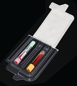 Safe, low-cost, easy transportation of blood samples