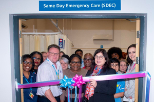 Same Day Emergency Care Unit opens at Queen Elizabeth Hospital