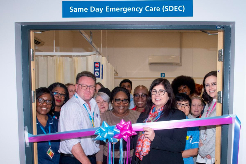 Same Day Emergency Care Unit opens at Queen Elizabeth Hospital