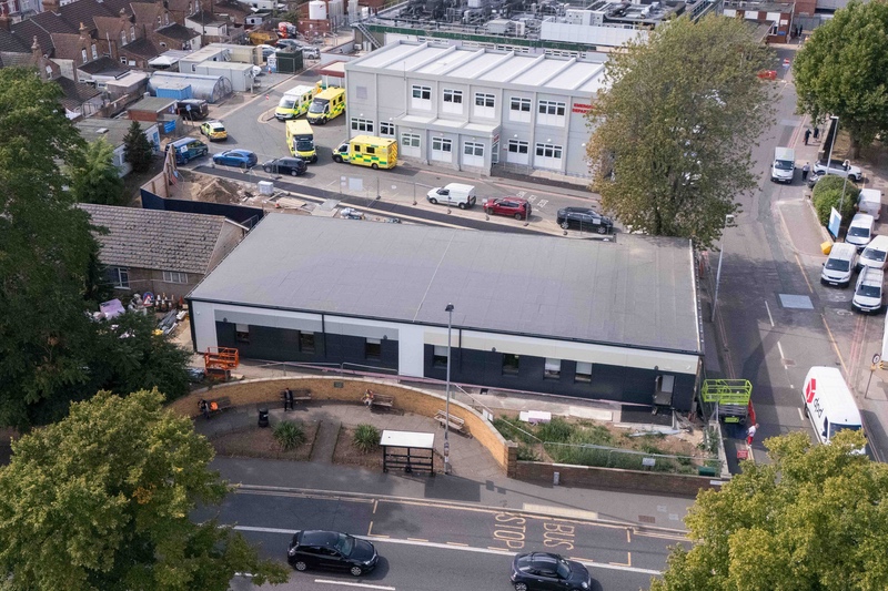 Same Day Emergency Care Unit finishes construction at Bedford Hospital
