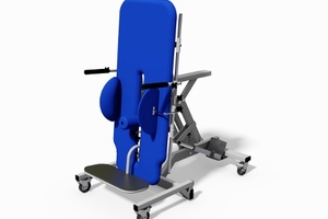 Scaled-down model for paediatric tilt table procedures