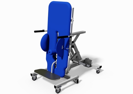 Scaled-down model for paediatric tilt table procedures