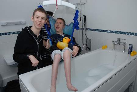 School for disabled children gets bathroom boost