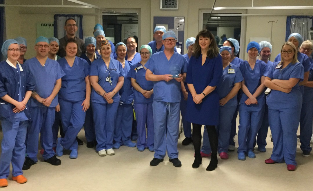 Scottish hospital theatres recycling initiative scoops award