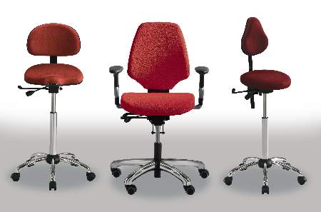 Seating range offers support for healthcare workers