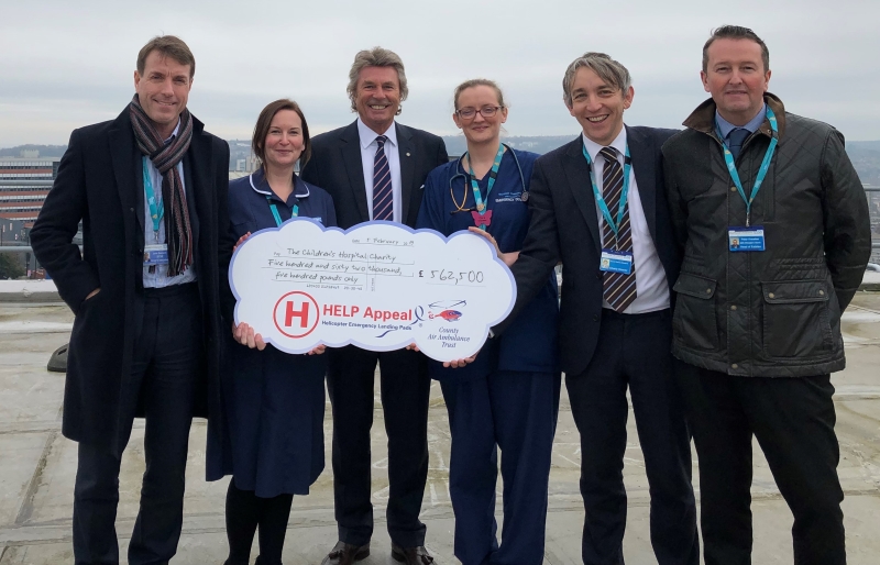 Sheffield Children's Hospital helipad appeal latest