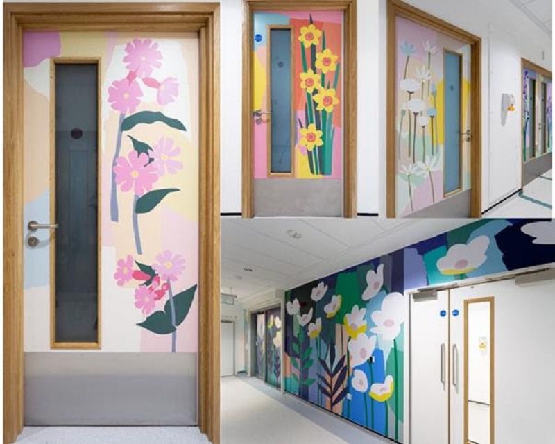 Sheffield Children’s Hospital installs Younique doors inspired by wildlife