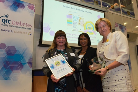 Sheffield diabetes team scoops national award