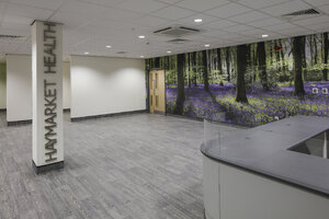 Shopping centre offices transformed into modern sexual health clinic