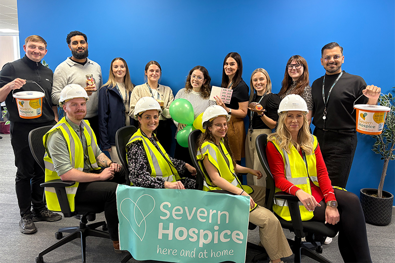 Shropshire’s Darwin Group fires up fundraising for Severn Hospice