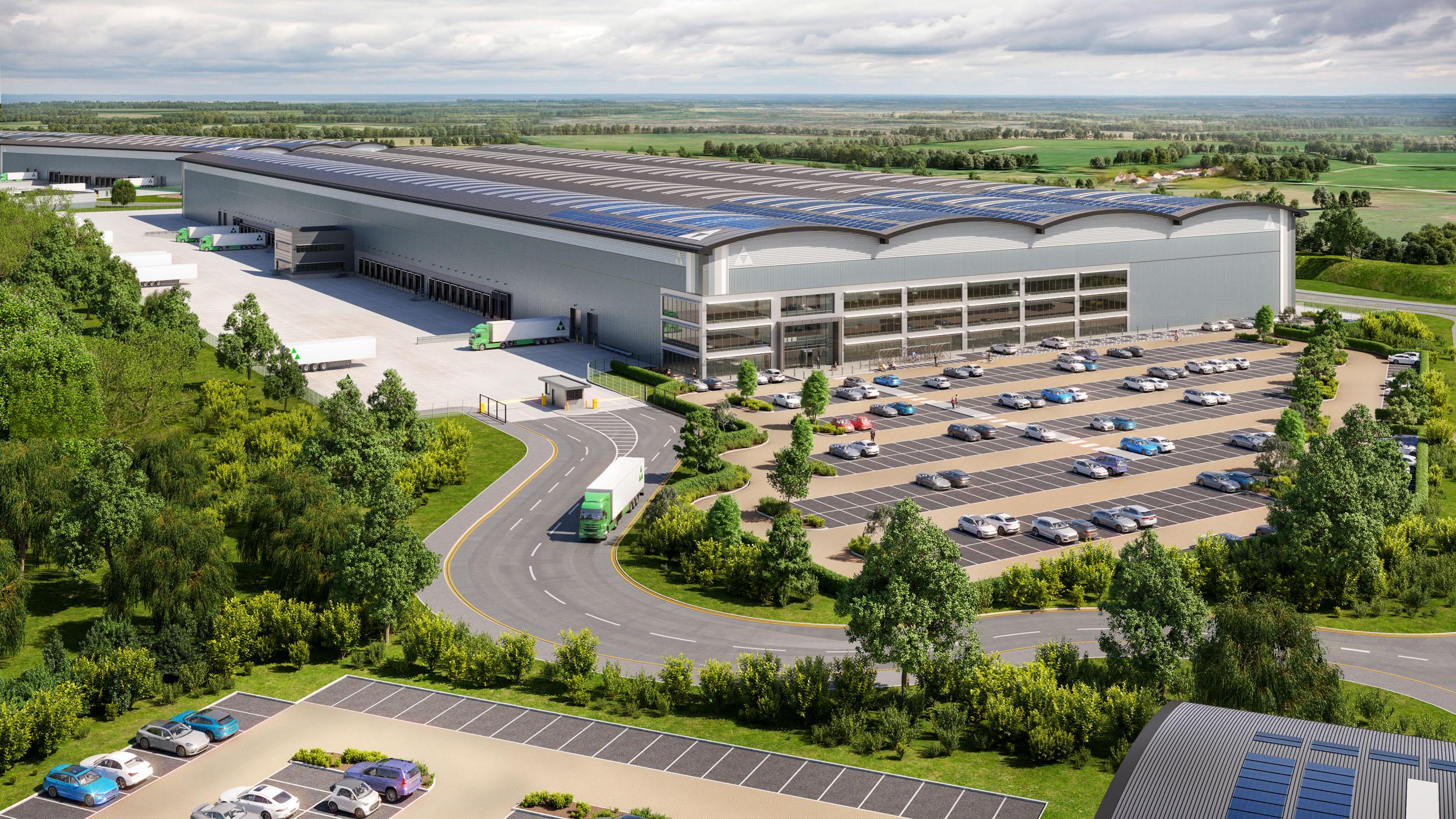 - A render of the newly announced facility -