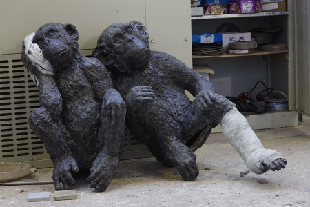 Laura\'s work depicts injured animals being treated