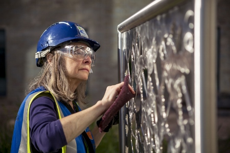 Ginkgo is Jacqui Poncelet’s design for the medical day garden
