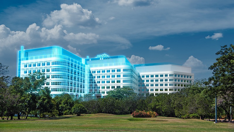 The market for smart hospitals is expected to reach a value of 9.6billion by 2030, according to the report