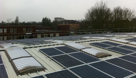 Solar panels help ambulance trust slash emissions