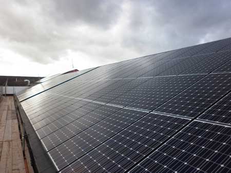 Solar power pilot at flagship Derby hospital
