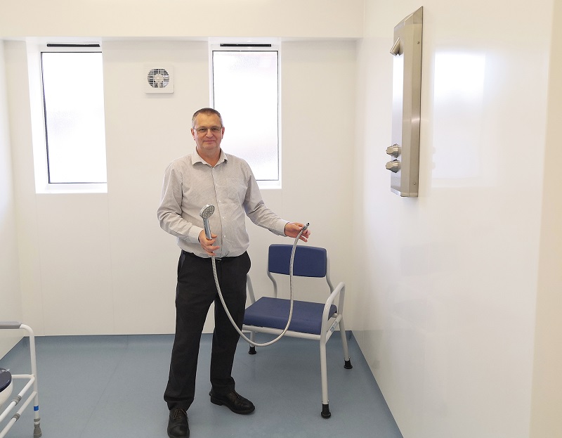 Specialist G360 wetrooms installed at NHS mental health facility