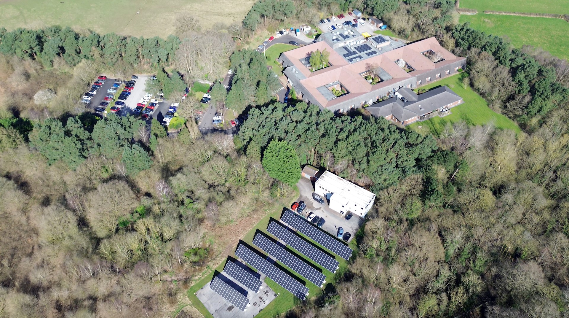 Spire Murrayfield Hospital, Wirral Solar Array