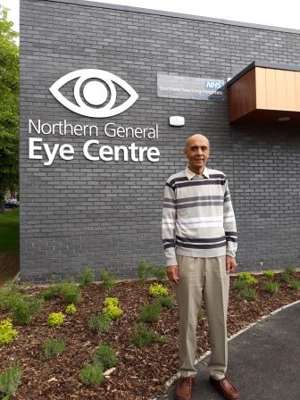Dalip Malkani was one of the first patients to be treated at the centre