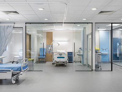 State of the art Hospital Simulation Suite opens to offer NHS Nurses training in infection prevention and control