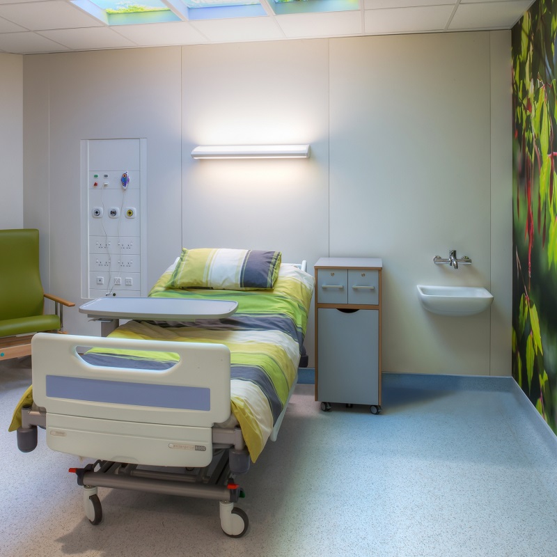 Static Systems Group and Construction Specialties develop integrated bedhead wall system 