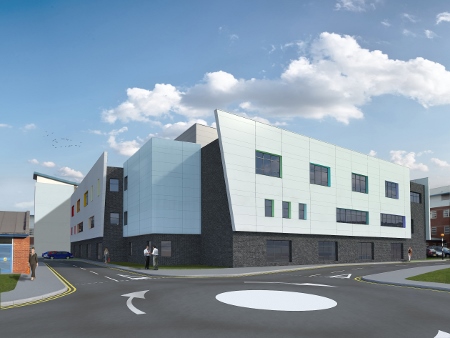 Stockport hospital undergoes redevelopment