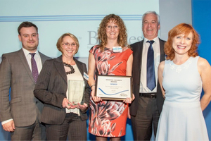 Teal celebrate ‘secure’ award for keeping patients’ valuables safe 