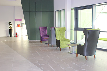 Teal delivers innovative products for Improving the patient and visitor experience at Sid Watkins Building