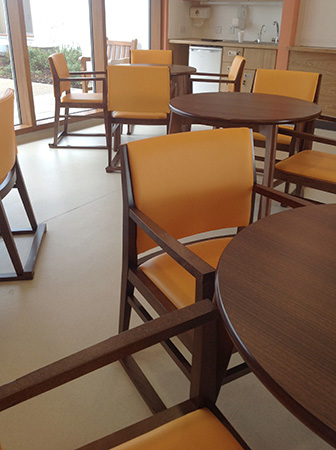Teal furniture chosen for landmark Clock View mental health project