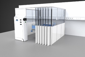Temporary side room concept helps NHS battle hospital bugs